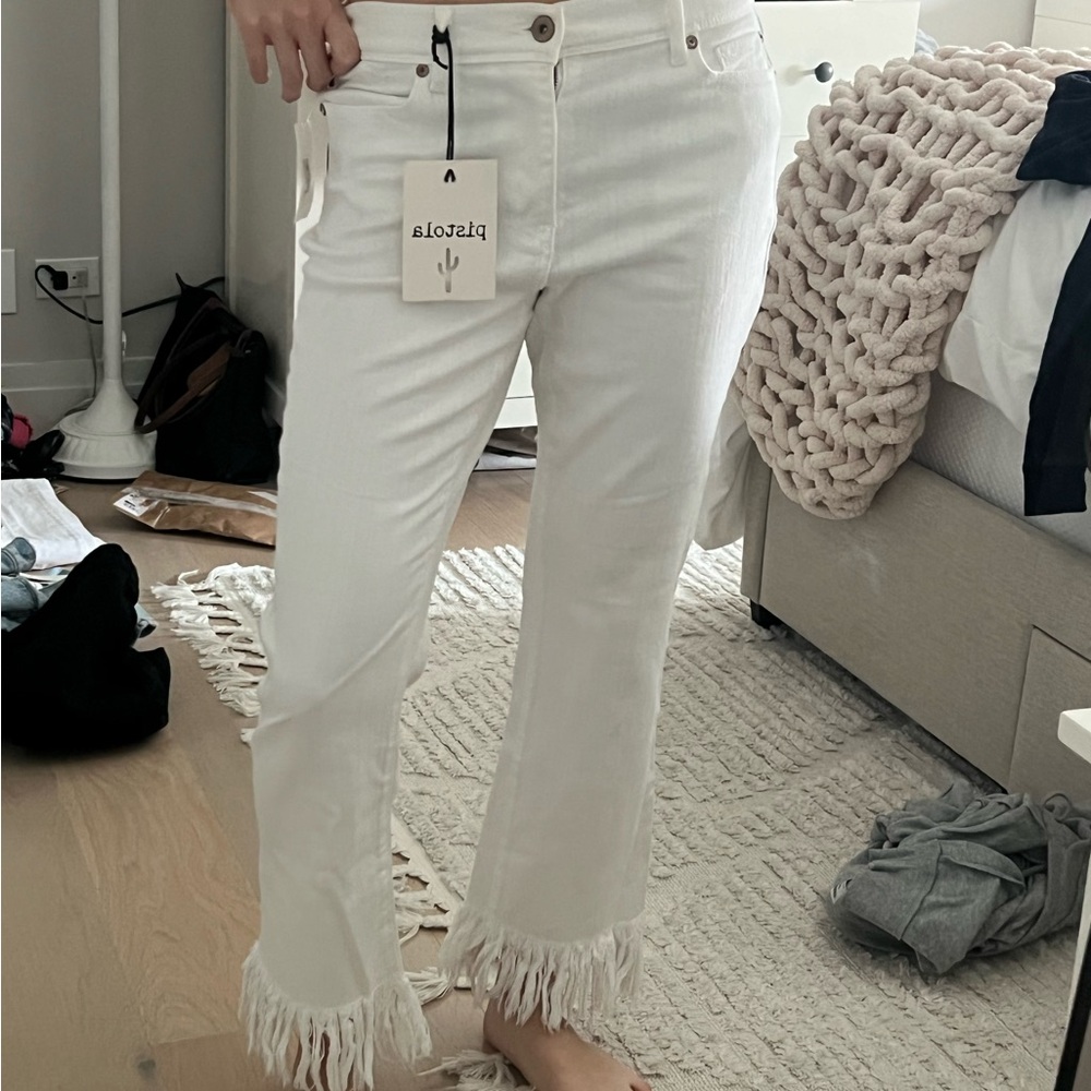 NWT Pistola White Jeans